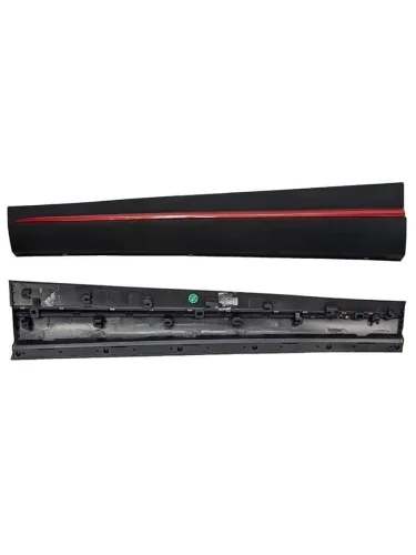 Передний правый молдинг двери SAT (черный, красный) Omoda C5 (2021-2025)