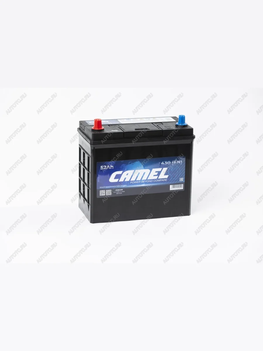 Аккумулятор CAMEL Asia 52Ач CAMEL 6ст52(1) 65b24r  в Керчи Республика Крым