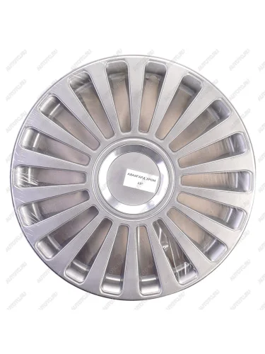 Колпак колеса R-13 серый хром АВАНГАРД комплект 4шт. NO NAME авангард хром r-13