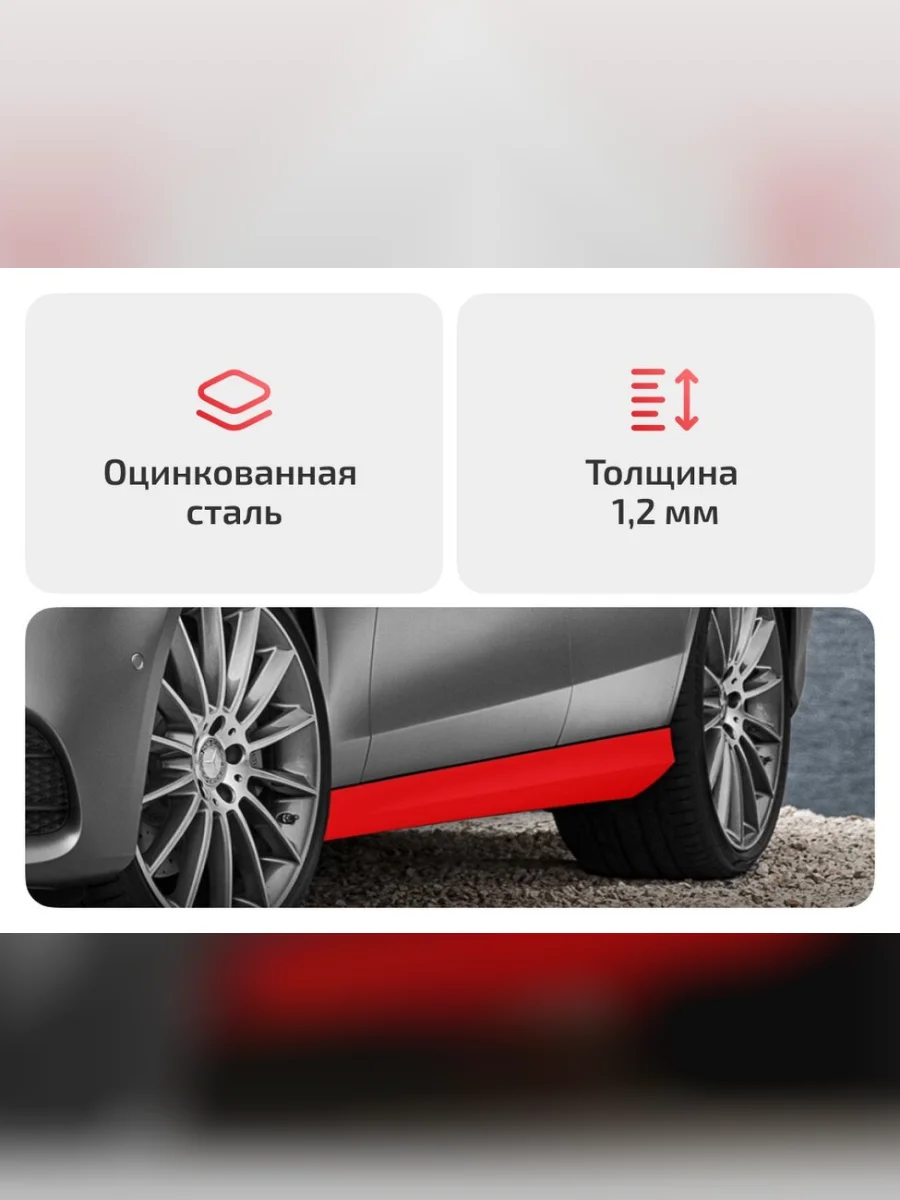 Левый ремонтный порог Wisentbull  Alpina B3 (2010-2012), BMW 3 серия (2004-2012) (оцинкованная сталь 1,2 мм)  с доставкой в г. Керчь