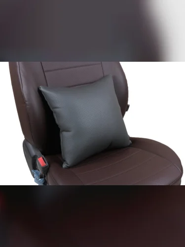 PVDE2017002Подушки в салон автомобиля (Модель №2) из экокожи CLASSICТемно-серый  pvde2017002