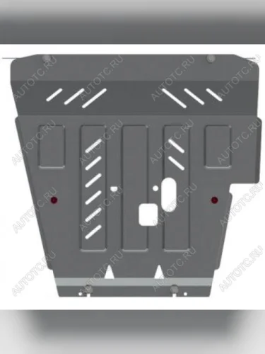 Защита картера и КПП (V-all 2WD) ALFECO (сталь 2 мм) Toyota Ractis (2010-2016)