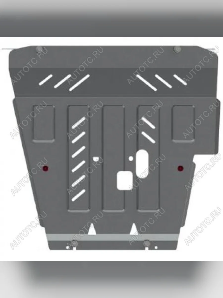 Защита картера и КПП (V-all 2WD) ALFECO Toyota Ractis (2010-2016) (сталь 2 мм)  в Перми Пермском крае