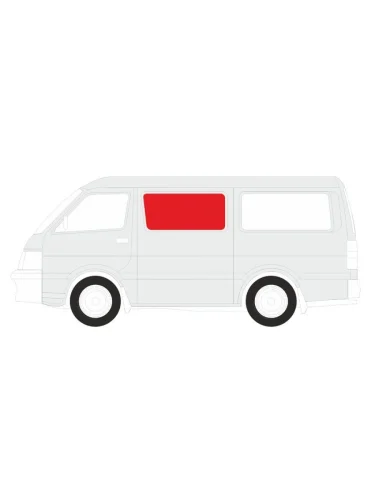 Стекло кузова боковое (не опускное) (Слева Цвет зеленый) Volkswagen Transporter 90-03  Caravelle 9 XYG vw-t4-sl sflhx