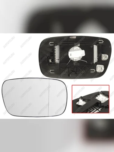 Стекло зеркала TOYOTA COROLLA 01- асферич.подогрев.лев. ALKAR 6471261 
