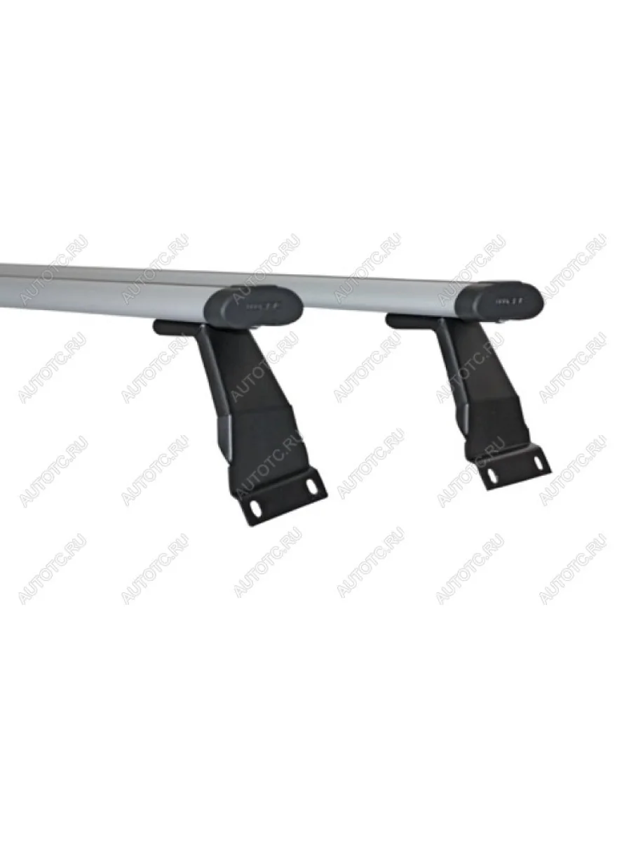 Багажники АЭРО с креплением в штатные места (А12) АПС  Datsun  mi-DO, on-DO (серый)  в Самаре Самарской области