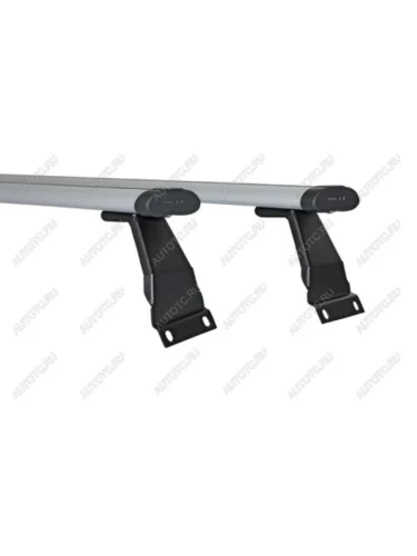 Багажники АЭРО с креплением в штатные места АПС (серый) Лада Гранта ( 1 2191,  2190) (2011-2017) лифтбэк дорестайлинг , седан  дорестайлинг