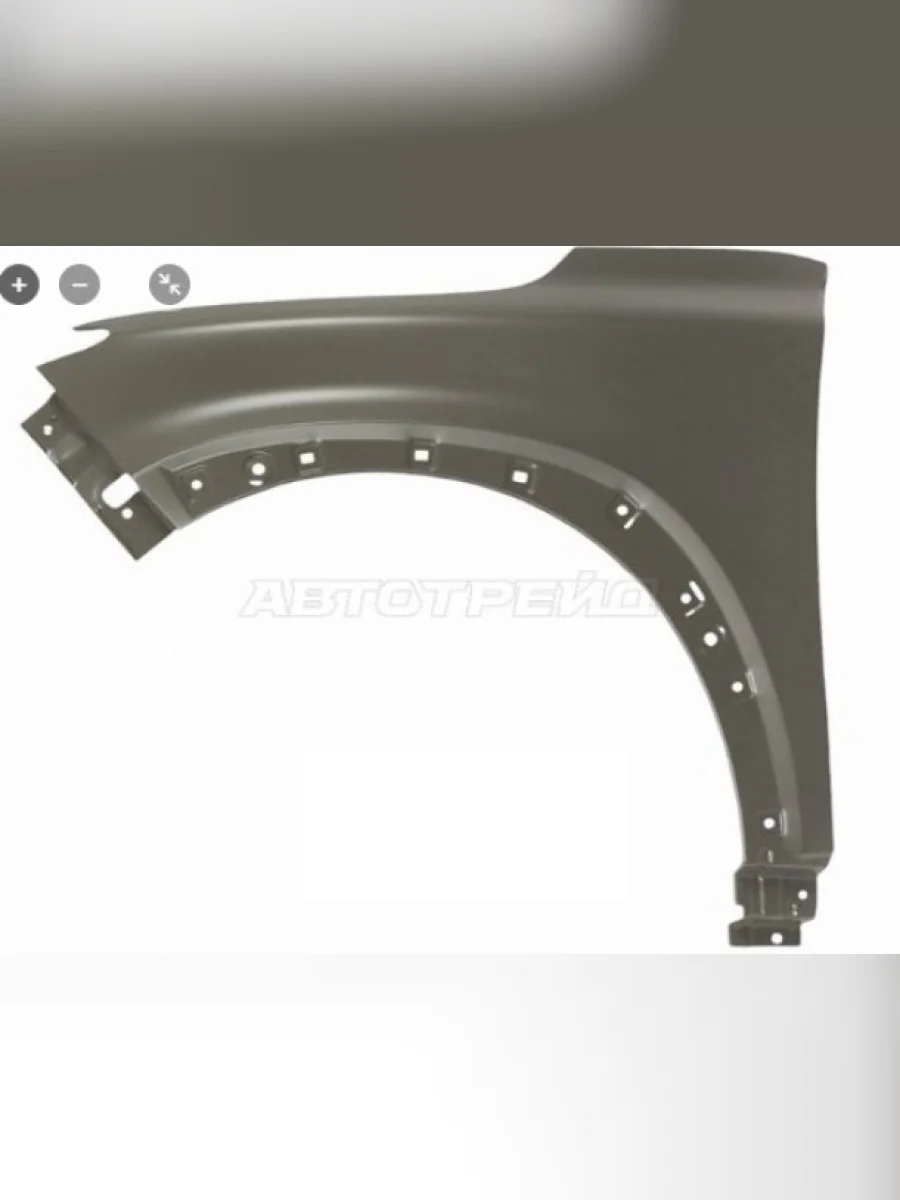 Правое переднее крыло (под молдинг) SAT Changan UNI-T дорестайлинг (2020-2023) (неокрашенное)  в Керчи Республика Крым