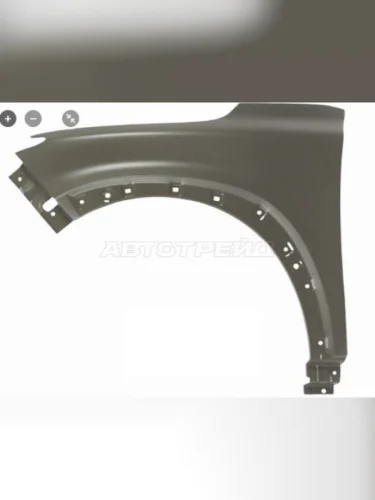 Левое переднее крыло (под молдинг) SAT Changan UNI-T дорестайлинг (2020-2023)