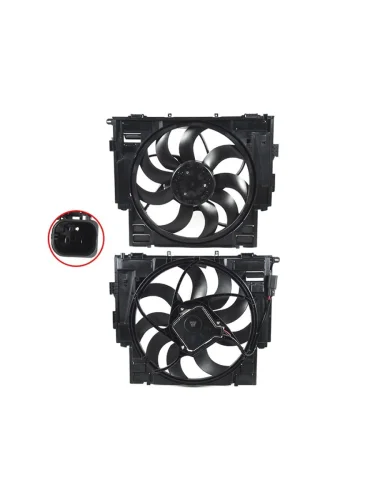 Диффузор радиатора BMW 5-SERIES F10 11-16 SAT st-59-0063