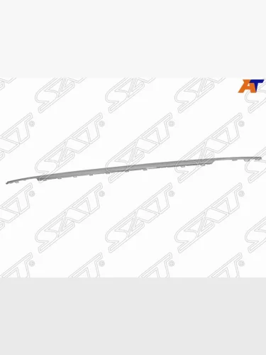 Задний молдинг бампера SAT (хром) Volkswagen Tiguan Mk2 дорестайлинг (2016-2020)