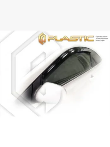 Дефлекторы дверей CA Plastic (Classic полупрозрачный) KIA Soul AM дорестайлинг (2008-2011)