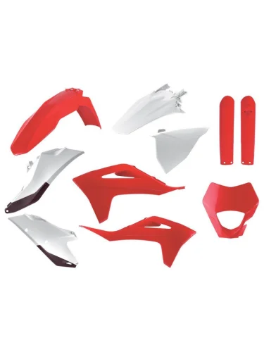 Комплект пластика POLISPORT GasGas EX250300 20-22, EX-F250350450 Красно-Белый Комиссионные товары SM-Moto 6200177-926-7987