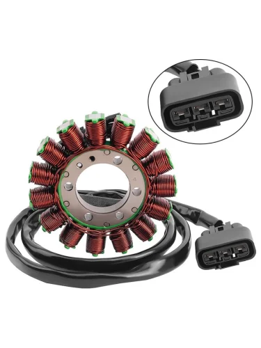 Статор генератора AHL BMW S1000RR 09-18, S1000R 13-18, S1000XR 15-17, HP4 (12317718420) AHL пм-00025384