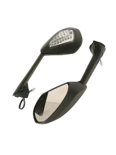 Зеркала для мотоцикла Ducati 899 14-19, 1199 12-19 с поворотниками КитайскиеЗапчасти пм-00019449