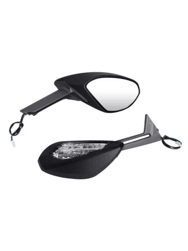 Зеркала для мотоцикла Ducati 959 15-20, 1299 15-18 с поворотниками КитайскиеЗапчасти пм-00025625