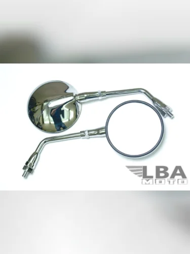 Зеркала для мотоцикла Honda CB1000, CB1300, CB600 Серебро КитайскиеЗапчасти пм-00001117