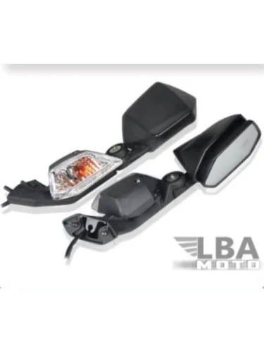Зеркала для мотоцикла Kawasaki Ninja ZX-10R 08-10 с поворотниками КитайскиеЗапчасти пм-00002901