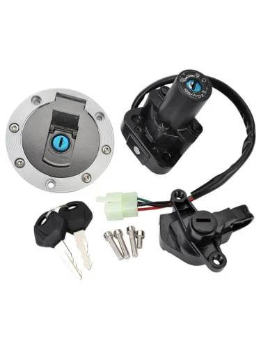 Комплект ключей и замков для Yamaha XJR400, XJR1200, YZF600 95-02, YZF1000 97-98 КитайскиеЗапчасти пм-00001435