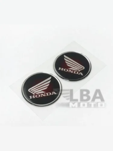 Наклейка логотип Honda 3D диаметром 62мм КитайскиеЗапчасти пм-00028798