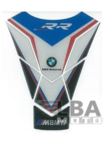 Наклейка на бак для мотоцикла BMW S1000RR Сине-Бело-Черная КитайскиеЗапчасти пм-00017159