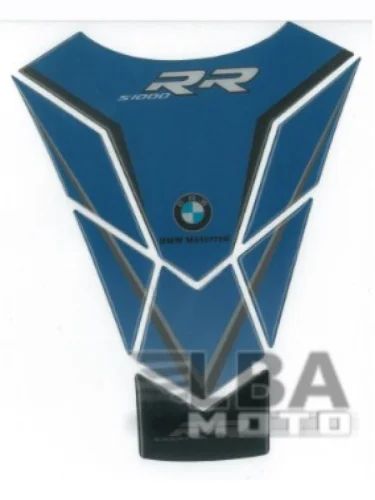 Наклейка на бак для мотоцикла BMW S1000RR Синяя КитайскиеЗапчасти пм-00017098