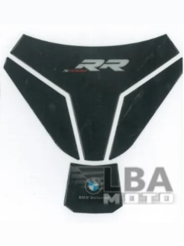 Наклейка на бак для мотоцикла BMW S1000RR Черная Широкая КитайскиеЗапчасти пм-00017085