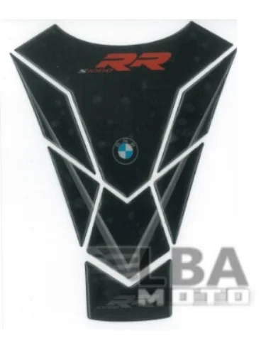 Наклейка на бак для мотоцикла BMW S1000RR Черно-Красная КитайскиеЗапчасти пм-00017101