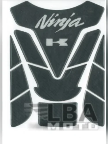 Наклейка на бак для мотоцикла Kawasaki Ninja Под Карбон 1 КитайскиеЗапчасти пм-00017143