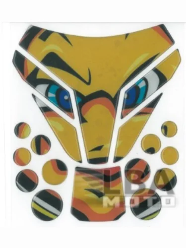 Наклейка на бак для мотоцикла VR46 AGV 5 КитайскиеЗапчасти пм-00017154