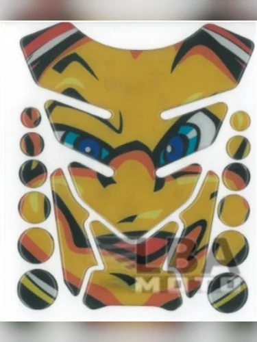 Наклейка на бак для мотоцикла VR46 AGV 8 КитайскиеЗапчасти пм-00017157