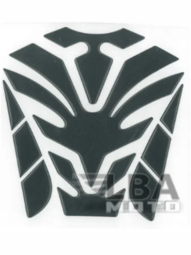 Наклейка на бак для мотоцикла Карбон Черная 1 КитайскиеЗапчасти пм-00017134