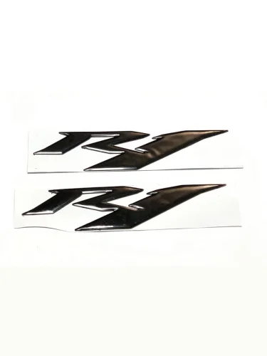 Наклейка на боковой пластик логотип YZF-R1 Чёрный КитайскиеЗапчасти пм-00017007