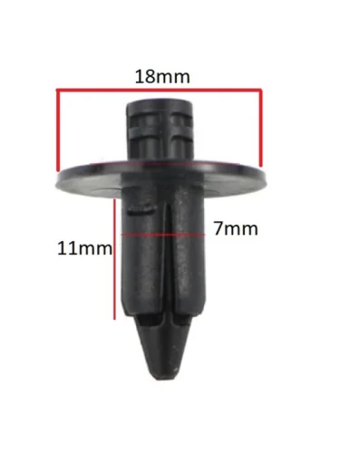 Пистон для пластика 7мм КитайскиеЗапчасти пм-00000809