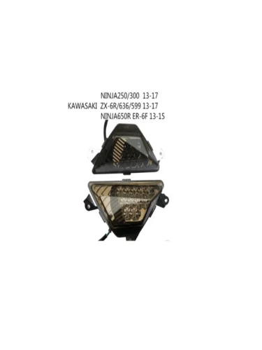 Поворотники Kawasaki ZX636 13-20, Ninja300R 13-18, ER-6F 12-20 Передние КитайскиеЗапчасти пм-00019509