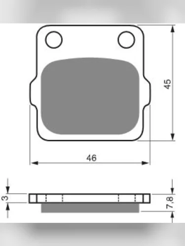 Тормозные колодки Gold-Fren 007 AD Gold-Fren 007 ad