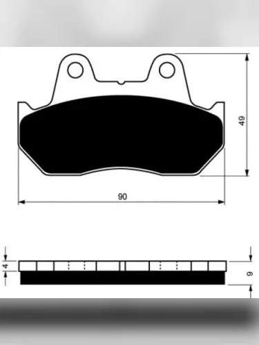 Тормозные колодки Gold-Fren 012 AD Gold-Fren 012 ad