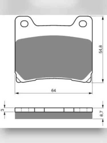 Тормозные колодки Gold-Fren 015 S3 Gold-Fren 015 s3