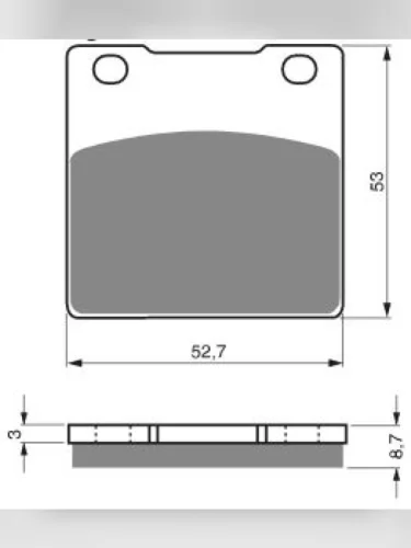 Тормозные колодки Gold-Fren 016 S3 Gold-Fren 016 s3