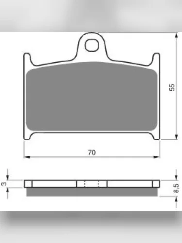 Тормозные колодки Gold-Fren 017 S3 Gold-Fren 017 s3
