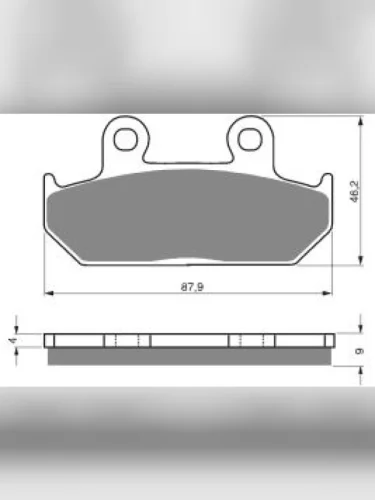 Тормозные колодки Gold-Fren 024 AD Gold-Fren 024 ad