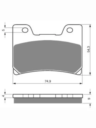 Тормозные колодки Gold-Fren 028 S3 Gold-Fren 028 s3