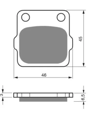 Тормозные колодки Gold-Fren 077 AD Gold-Fren 077 ad