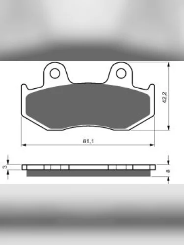 Тормозные колодки Gold-Fren 102 K5 Gold-Fren 102 k5