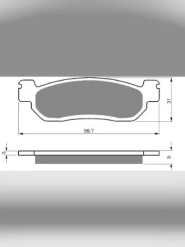 Тормозные колодки Gold-Fren 146 AD Gold-Fren 146 ad