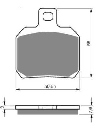 Тормозные колодки Gold-Fren 152 AD Gold-Fren 152 ad