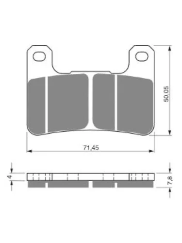 Тормозные колодки Gold-Fren 213 S33 Gold-Fren 213 s33