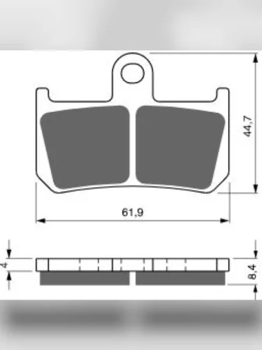 Тормозные колодки Gold-Fren 246 S3 Gold-Fren 246 s3