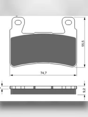 Тормозные колодки Gold-Fren 279 S3 Gold-Fren 279 s3