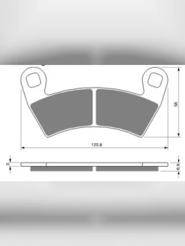 Тормозные колодки Gold-Fren 313 S3 Gold-Fren 313 s3